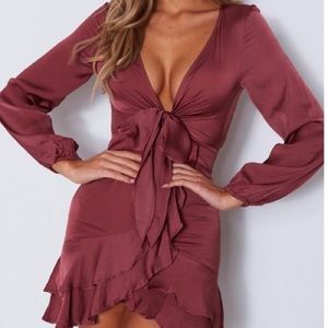 WHITE FOX FOR THE LOVE MINI DRESS ROSE